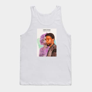 Tribute to Chadwick Boseman Poster (Matte), A King to the Very End. Rest in Peace Tank Top